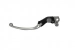 Adjustable folding lever ACCOSSATO aluminium, master cylinder argintiu