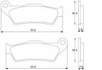 Placute de frana ACCOSSATO AGPA19 OR