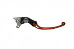 Adjustable folding lever ACCOSSATO aluminium, master cylinder portocaliu