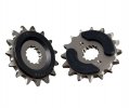 Pinion fata JT 16T, 525 rubber cushioned