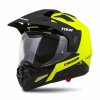 Casca touring CASSIDA TOUR 1.1 DUAL fluo yellow/ black/  matt grey XS