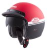 Jet helmet CASSIDA OXYGEN JAWA OHC red matt / black / white S