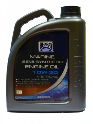 Ulei de motor Bel-Ray MARINE SEMI-SYNTHETIC 4T 10W-30 4 l