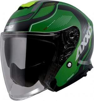 JET helmet AXXIS MIRAGE SV ABS village c6 matt green XS