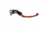 Adjustable folding lever ACCOSSATO aluminium, master cylinder portocaliu