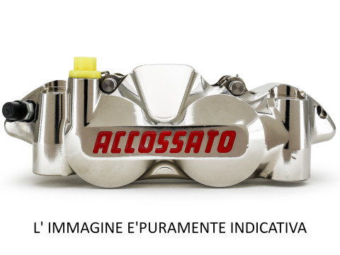 Radial brake caliper ACCOSSATO 108 mm Pistons tianium