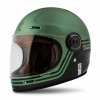 Casca integrala CASSIDA Fibre SUPER HOOLIGAN black/ metallic green/ grey XS