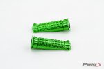 Footpegs without adapters PUIG 9192V R-FIGHTER verde