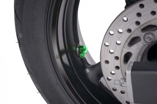 Valves for tubeless wheels PUIG verde D 11mm pentru APRILIA Moto 650