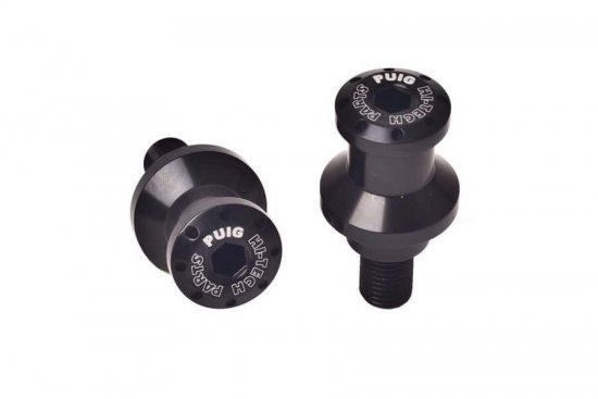 Spools PUIG Negru M10/125 pentru APRILIA Tuono 1000 V4 R (APRC)