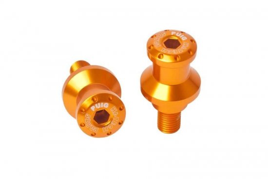 Spools PUIG auriu M10/125 pentru APRILIA Tuono 1000 V4 R (APRC)