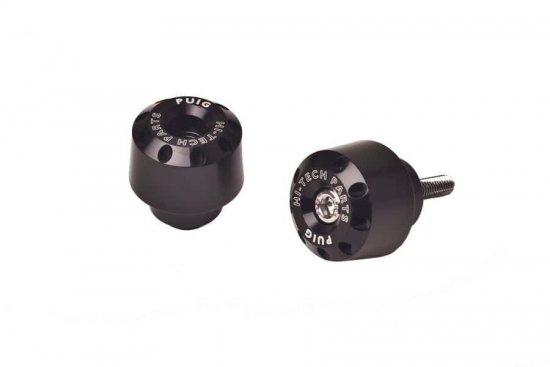 Bar ends PUIG 6181N SHORT Negru