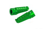 Footpegs without adapters PUIG 6301V RACING verde