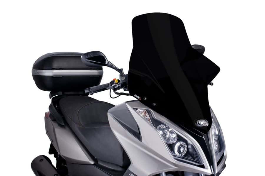 Windshield PUIG 6790N V-TECH LINE TOURING Negru