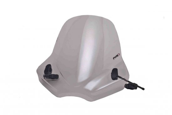 Windshield PUIG TOURING II smoke pentru APRILIA RS 50