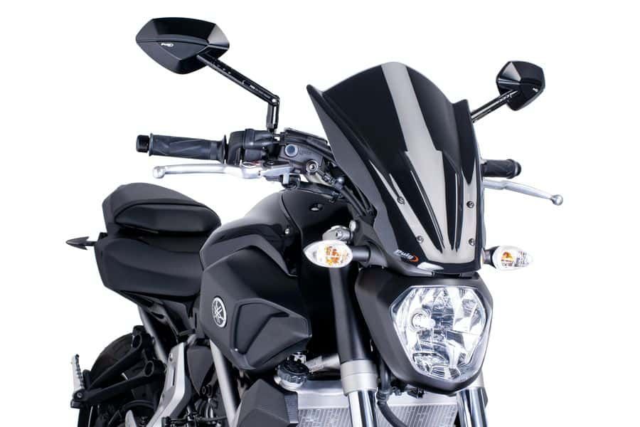 Windshield PUIG 7016N NEW. GEN TOURING Negru