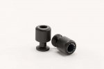 Spools PUIG 7184N SLIDER Negru M8