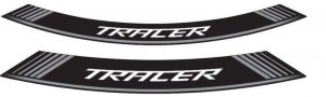 Rim strip PUIG TRACER argintiu set of 8 rim strips