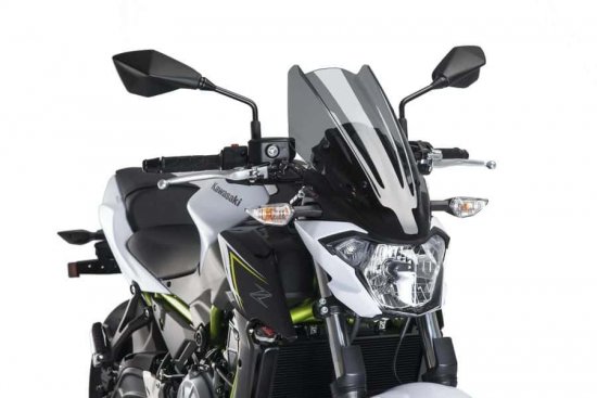 Windshield PUIG NEW. GEN TOURING dark smoke pentru APRILIA RS 50