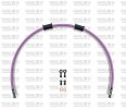 Kit conducta frana spate Venhill GUZ-5001RB-PU POWERHOSEPLUS (1 conducta in kit) Purple hoses, black fittings