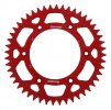 Rear ALU sprocket SUPERSPROX RAL-210:48-RED Rosu 48T, 520