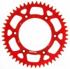 Rear ALU sprocket SUPERSPROX RAL-210:49-RED Rosu 49T, 520