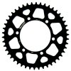 Rear ALU sprocket SUPERSPROX RAL-486:46-BLK Negru 46T, 520