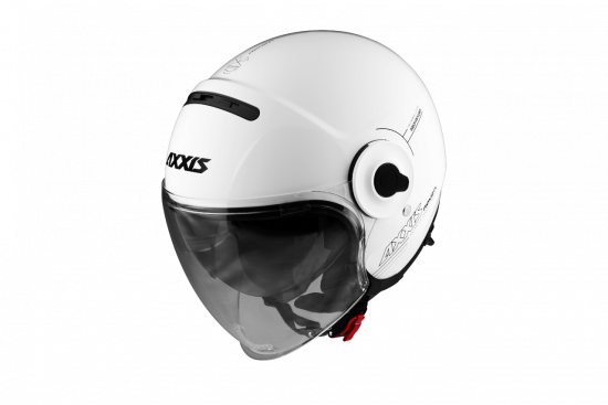 JET helmet AXXIS RAVEN SV ABS solid white gloss XXL