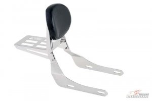 Sissybar plane CUSTOMACCES NON DETACHABLE stainless steel