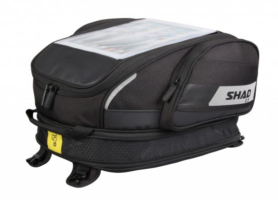 Geanta de rezervor (tank bag) SHAD SL20F prindere cu chingi pentru APRILIA Moto 650