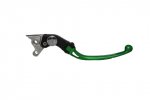 Adjustable folding lever ACCOSSATO aluminium, master cylinder verde