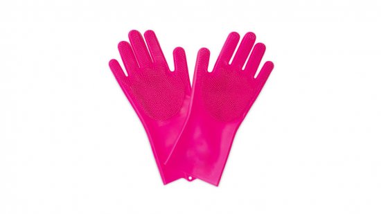 Deep scrubber gloves MUC-OFF 20404 pink S