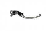 Adjustable folding lever ACCOSSATO aluminium, master cylinder argintiu